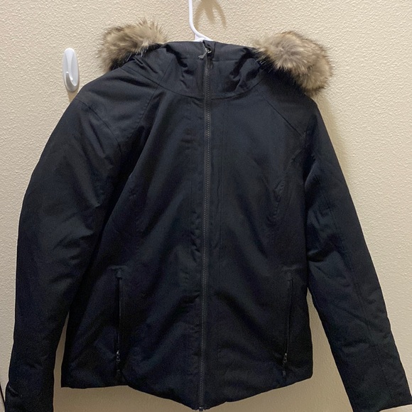 Eddie Bauer Olympia Waterproof Down Jacket. Worn 4 times walking to class. - Picture 1 of 8